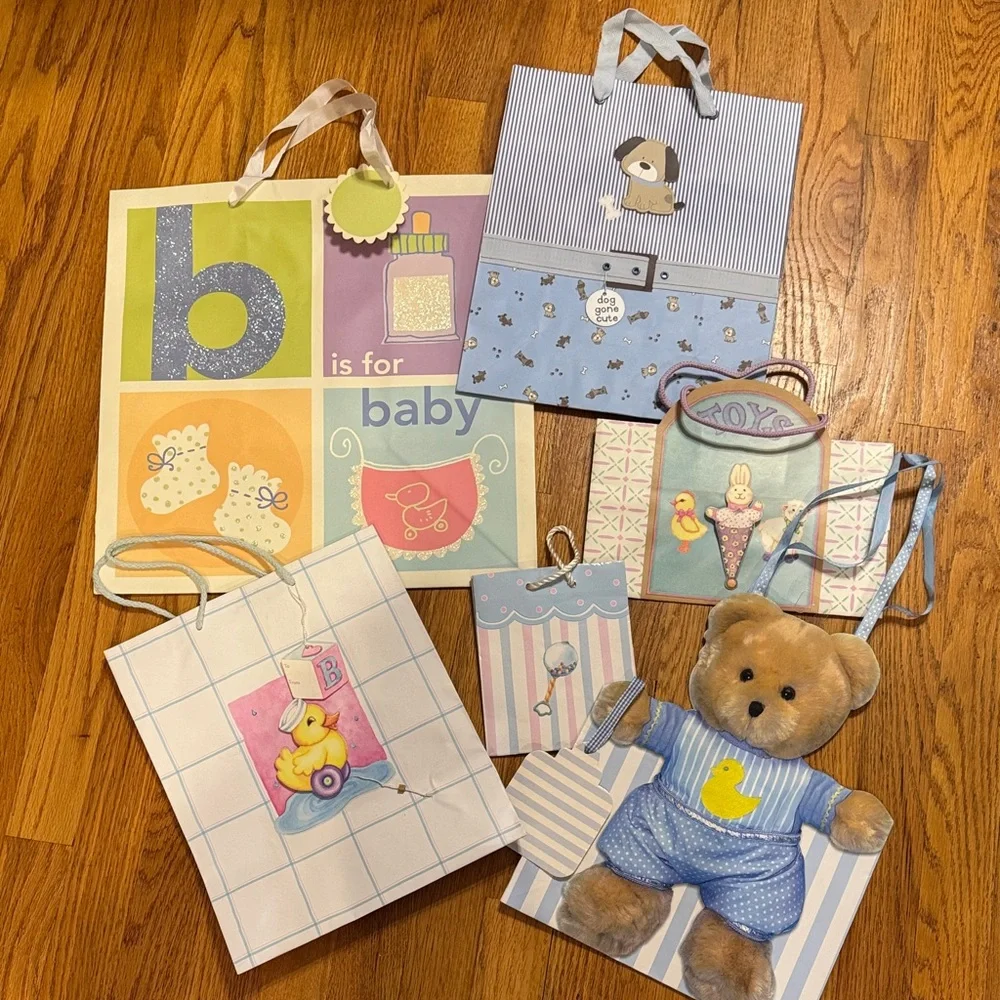 Baby Shower Gift Bag Assortment
